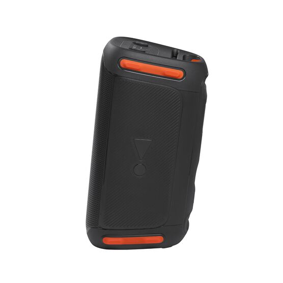 JBL Partybox 110 - Black - Portable party speaker with 160W powerful sound, built-in lights and splashproof design. - Left JBL Partybox 110 - Black - Portable party speaker with 160W powerful sound, built-in lights and splashproof design. - Left